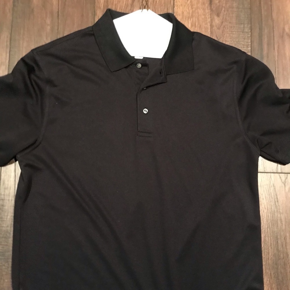 NWOT PGA Tour black polo shirt